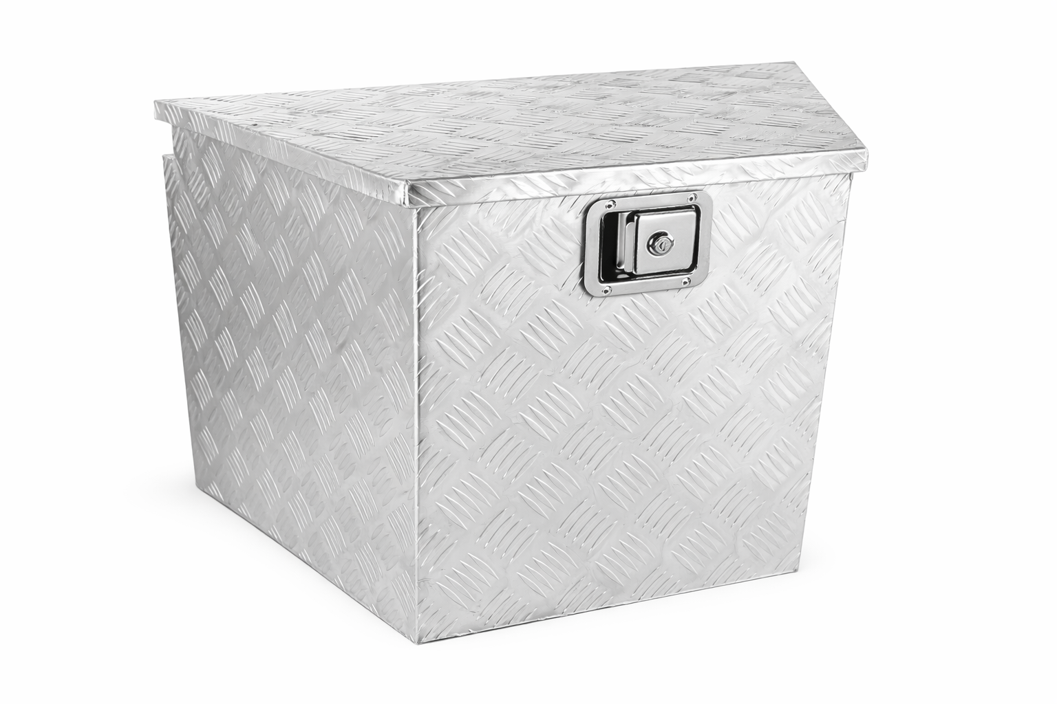 Trapezoid Side Mount Box - Angled design for side-mount applications on trailers and trucks for custom trailer applications